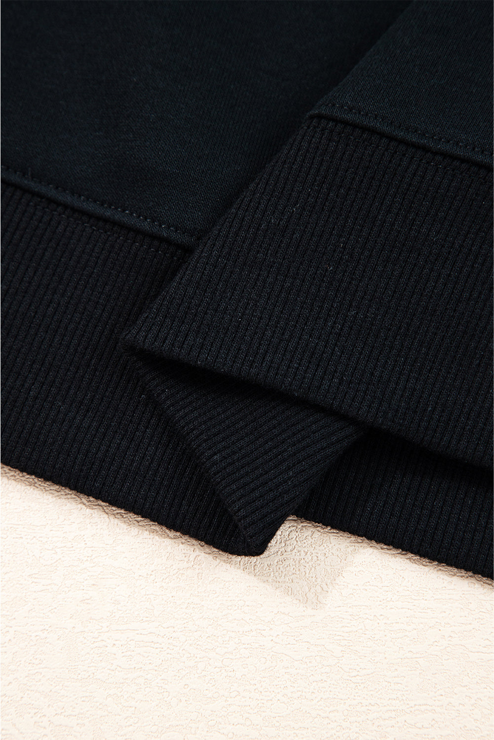 Evergreen Varsity Striped Detail Drop Shoulder Oversized Sweatshirt