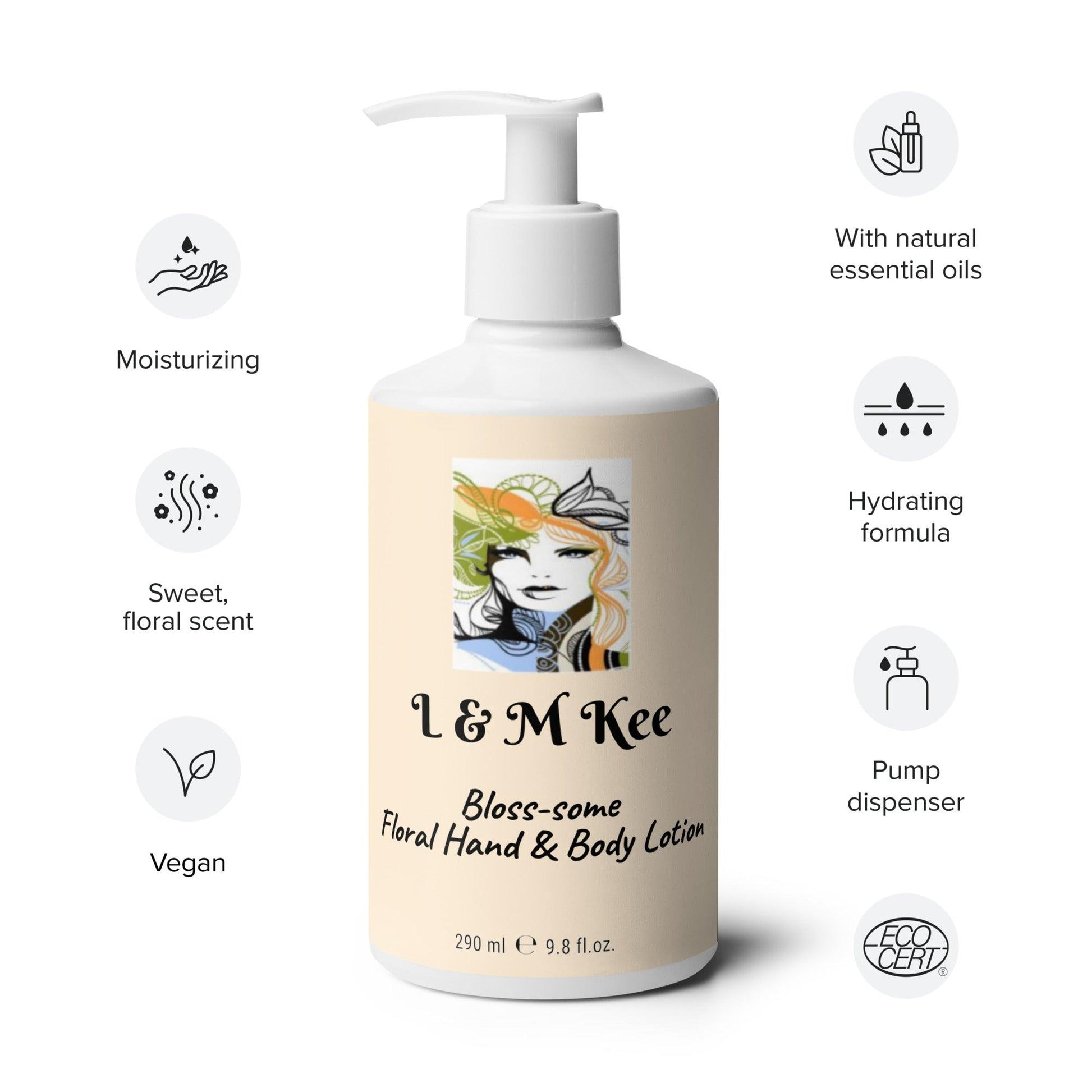 Bloss-some Floral Hand & Body Lotion - L & M Kee, LLC