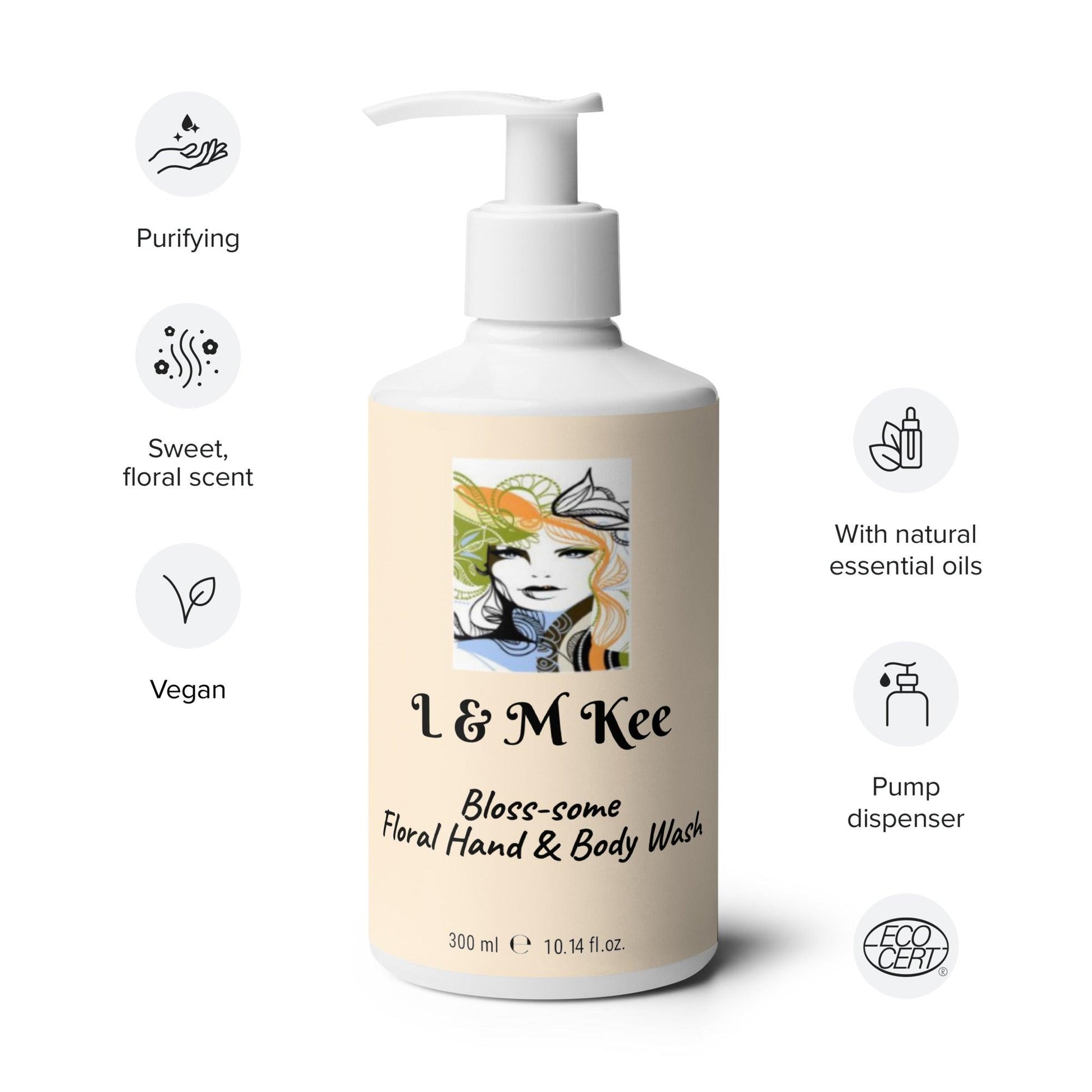 Bloss-some Floral Hand & Body Wash - L & M Kee, LLC