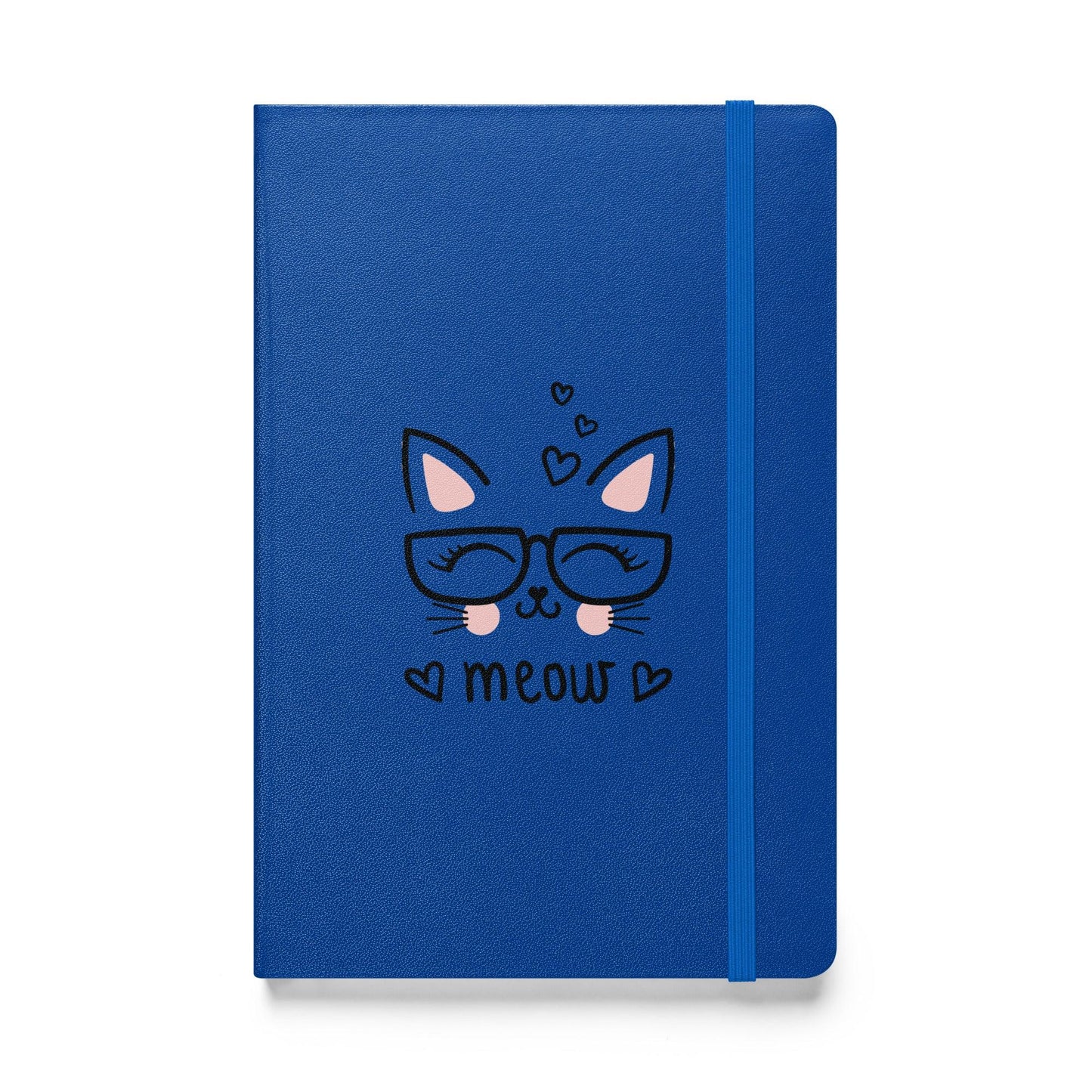 Cat Meow Hardcover bound notebook - L & M Kee, LLC