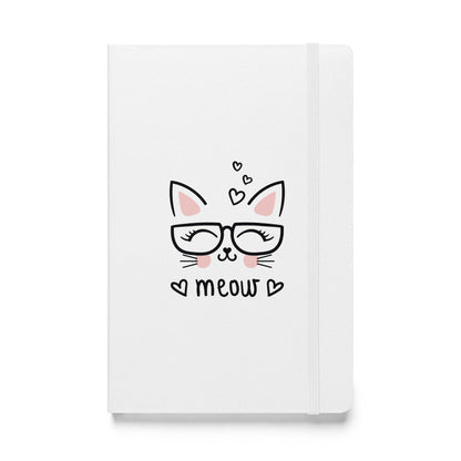 Cat Meow Hardcover bound notebook - L & M Kee, LLC