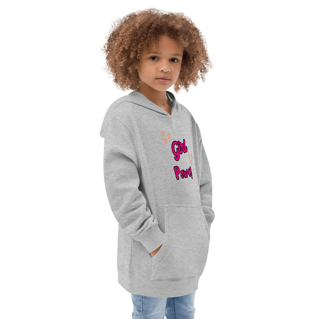 Girl Power Kids fleece hoodie - L & M Kee, LLC
