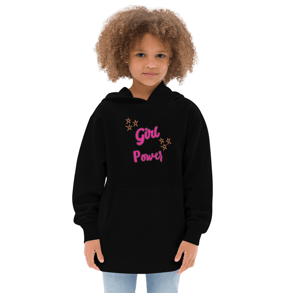 Girl Power Kids fleece hoodie - L & M Kee, LLC