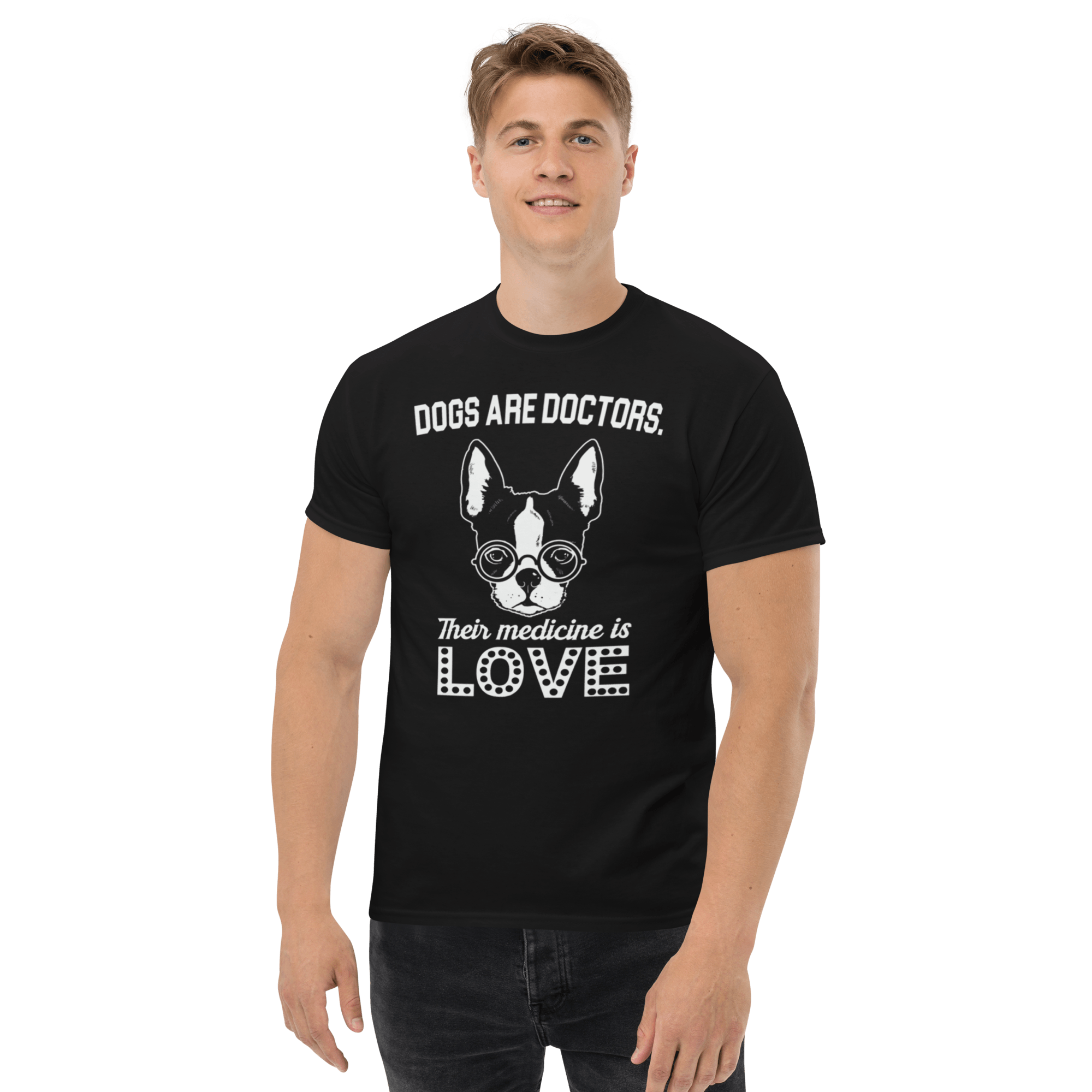 Dog's Are Doctors T-shirt - L & M Kee, LLC