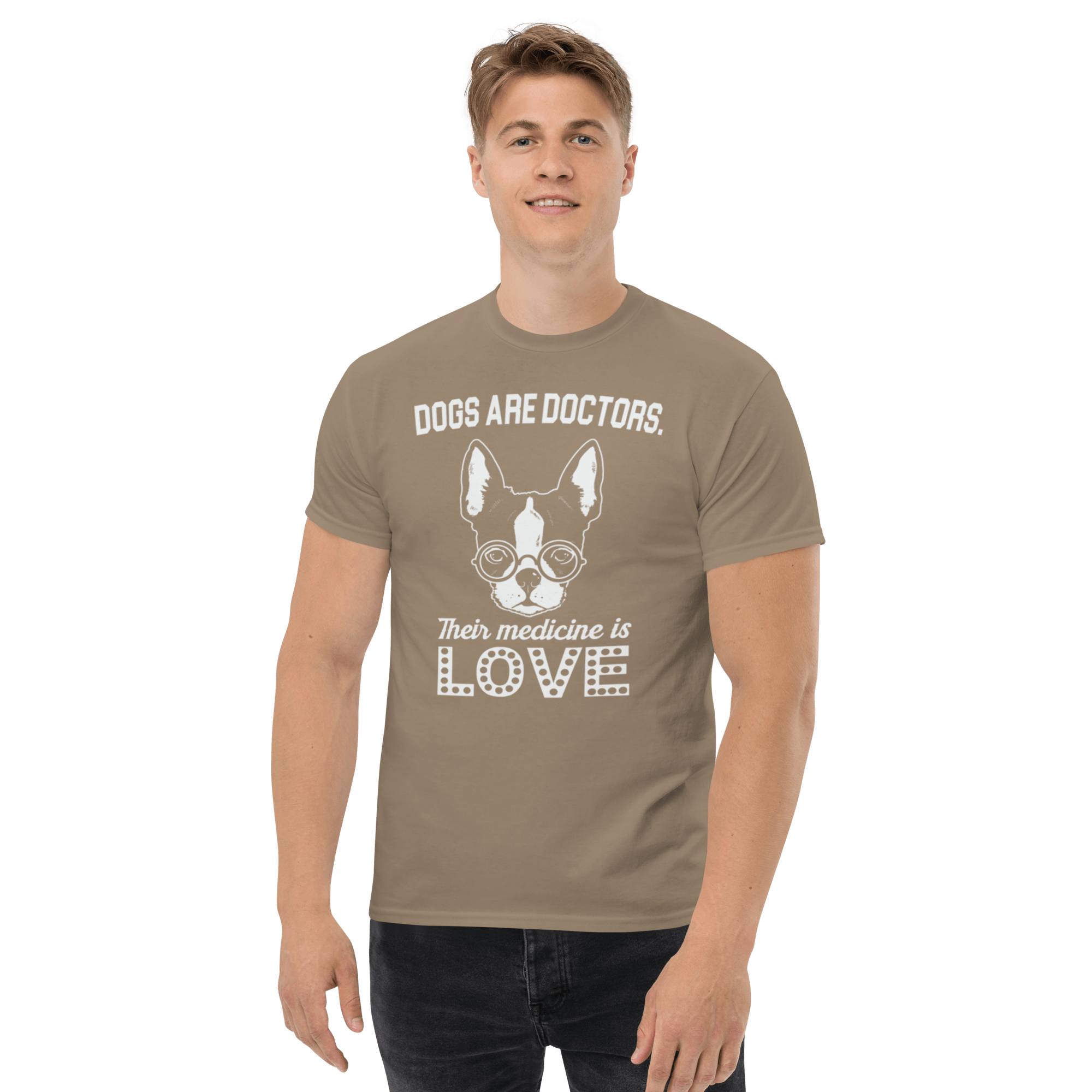 Dog's Are Doctors T-shirt - L & M Kee, LLC