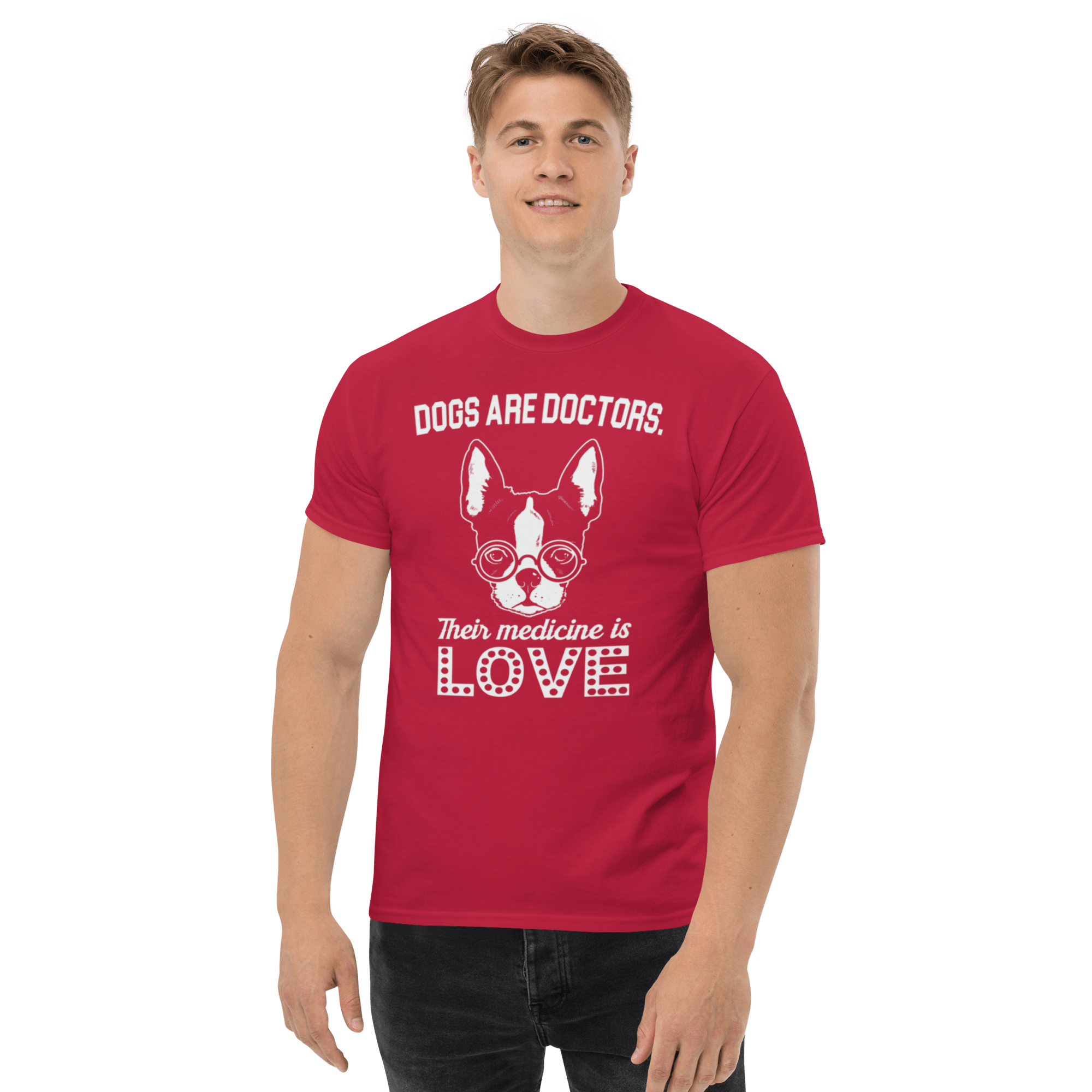 Dog's Are Doctors T-shirt - L & M Kee, LLC