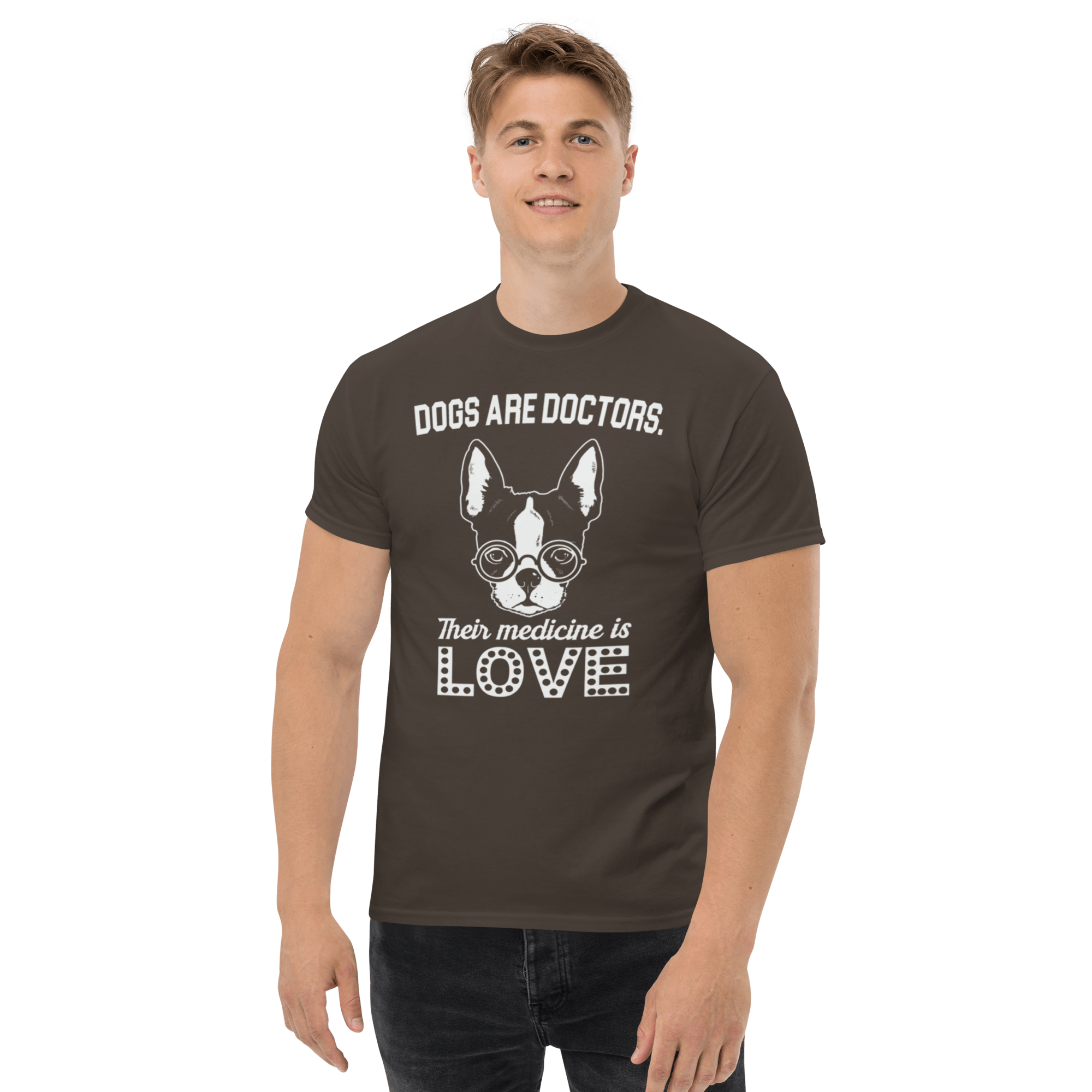 Dog's Are Doctors T-shirt - L & M Kee, LLC