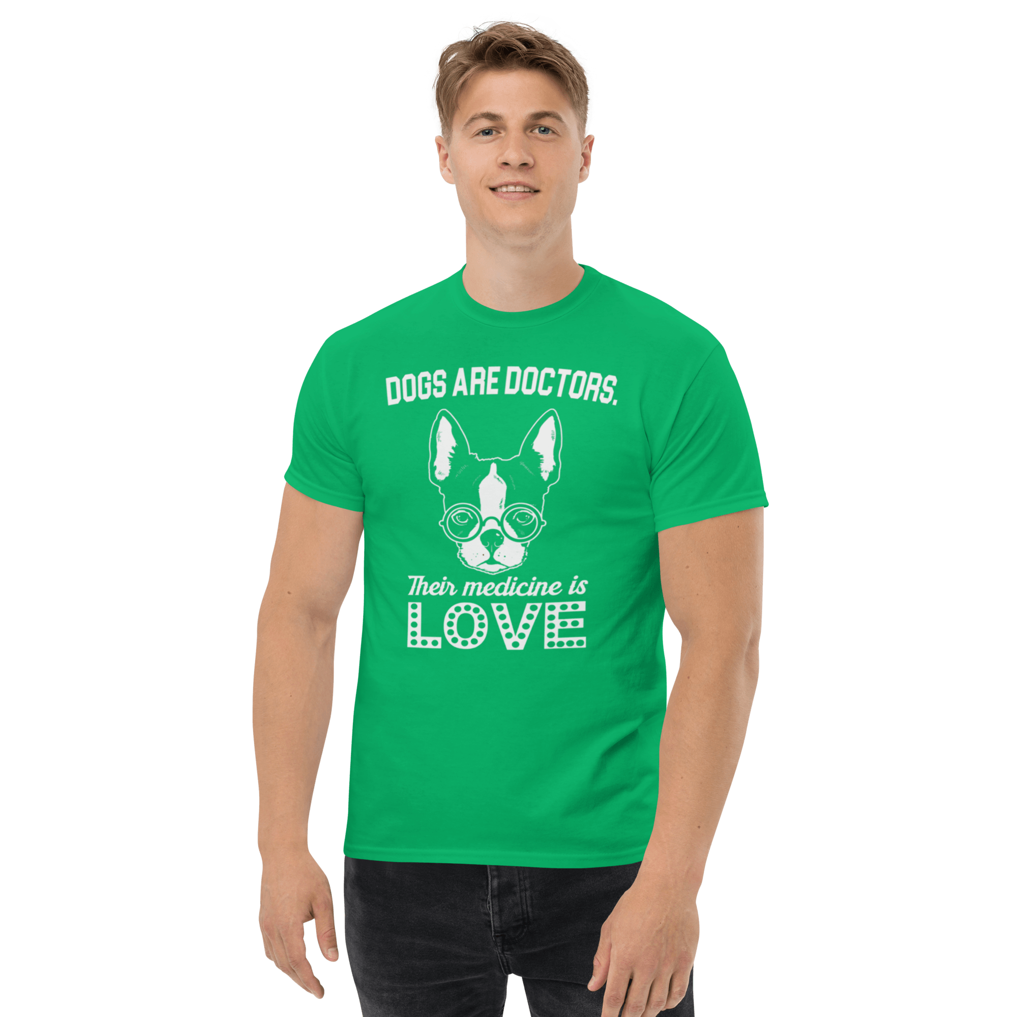 Dog's Are Doctors T-shirt - L & M Kee, LLC