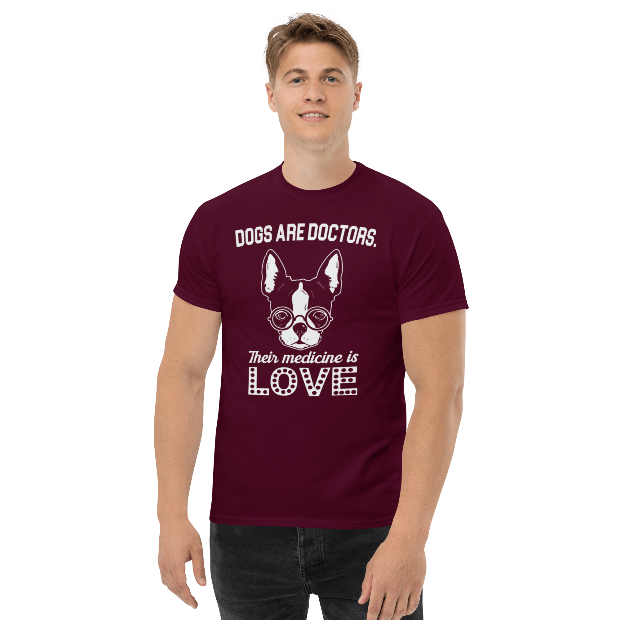 Dog's Are Doctors T-shirt - L & M Kee, LLC