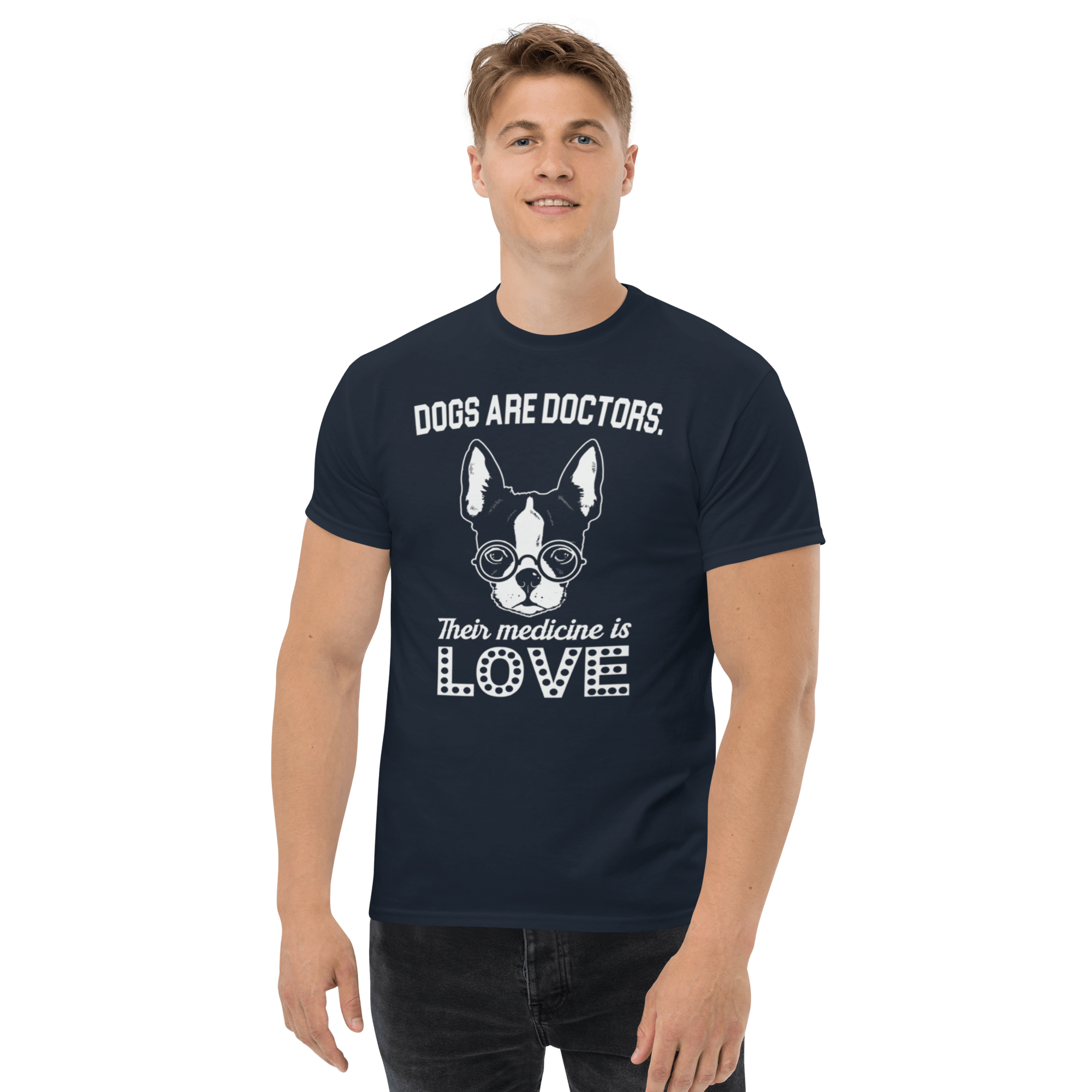 Dog's Are Doctors T-shirt - L & M Kee, LLC