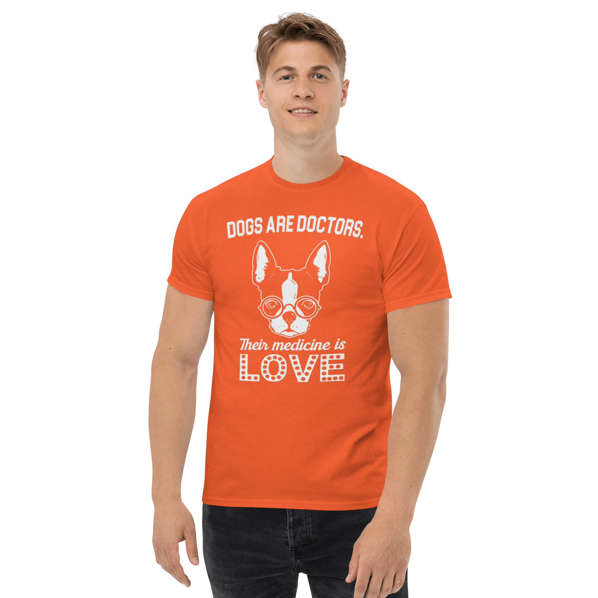 Dog's Are Doctors T-shirt - L & M Kee, LLC