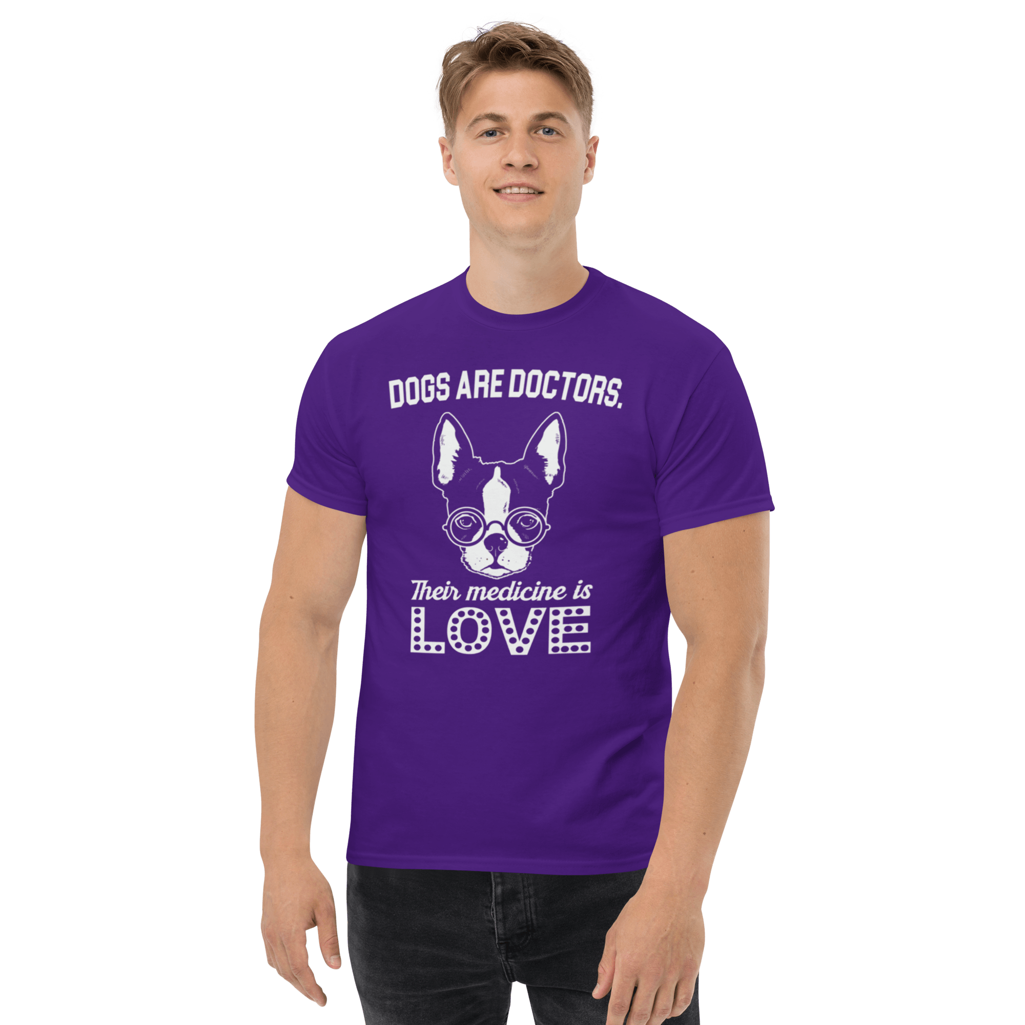 Dog's Are Doctors T-shirt - L & M Kee, LLC