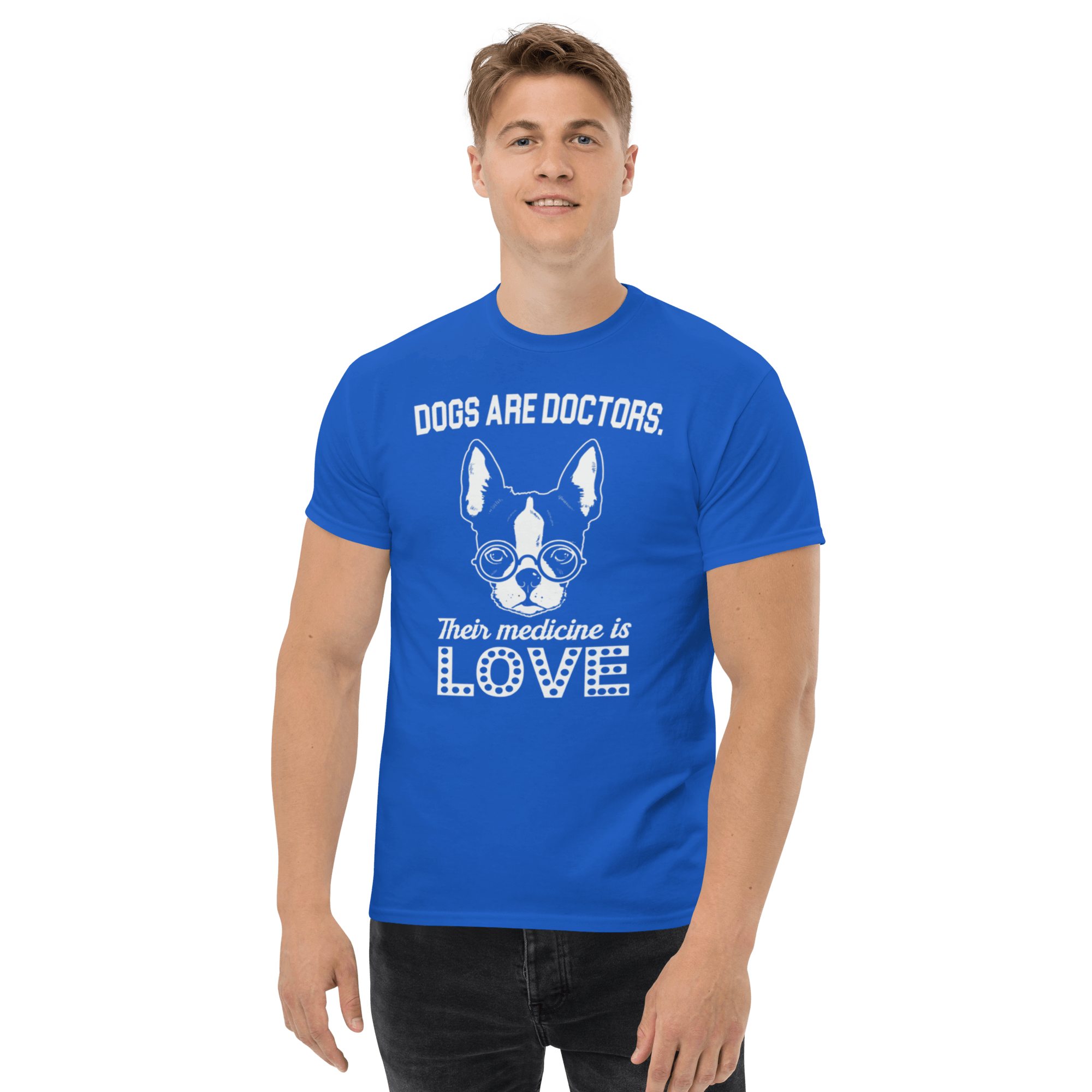 Dog's Are Doctors T-shirt - L & M Kee, LLC