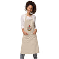 Christmas Cookie Baking Team Organic Cotton Apron - L & M Kee, LLC