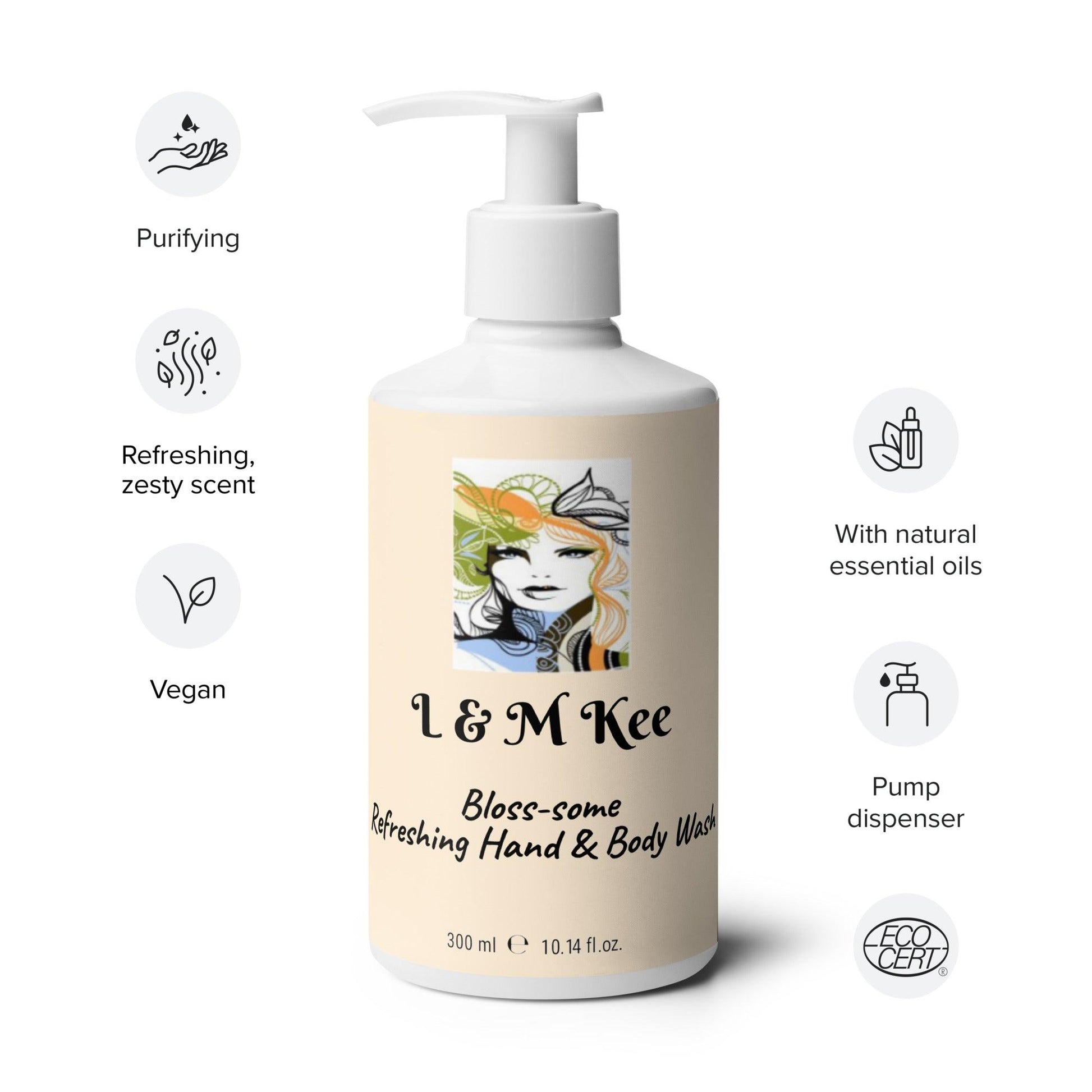 Bloss-some Refreshing Hand & Body Wash - L & M Kee, LLC