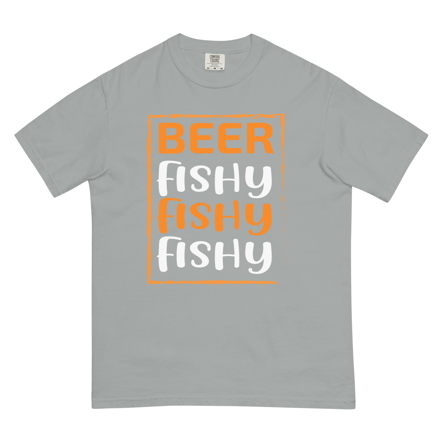 Beer Fishy Unisex  Heavyweight T-shirt