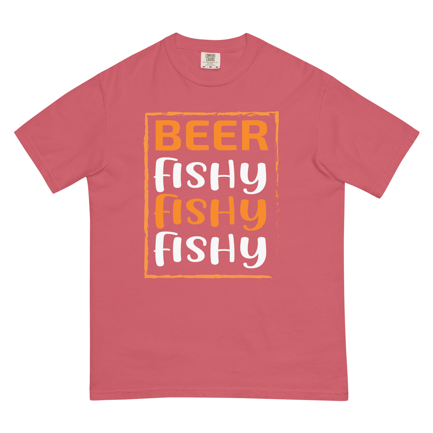 Beer Fishy Unisex  Heavyweight T-shirt