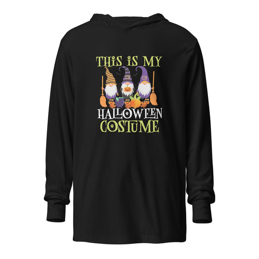 My Halloween Costume Hooded long-sleeve tee - L & M Kee, LLC