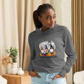 Happy Gnome Halloween Hooded long-sleeve tee - L & M Kee, LLC