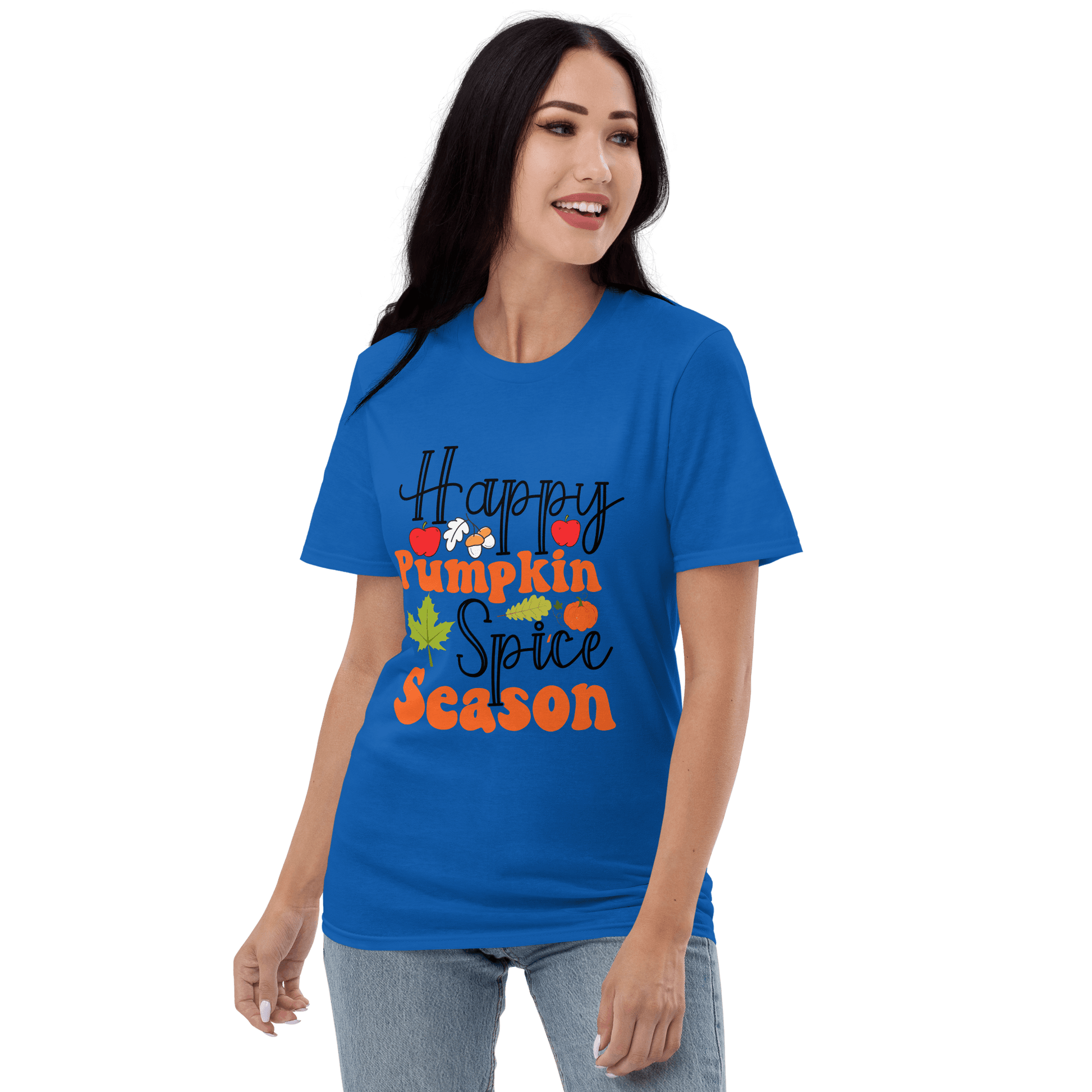 Happy Pumpkin Spice Season Short-Sleeve T-Shirt - L & M Kee, LLC