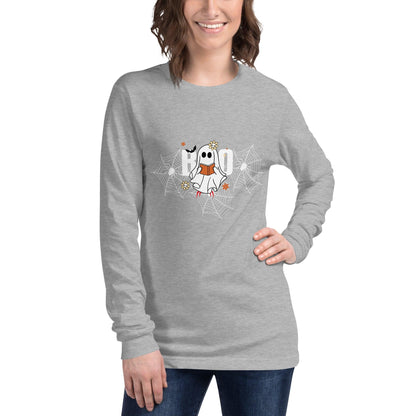 Boo Long Sleeve Tee - L & M Kee, LLC