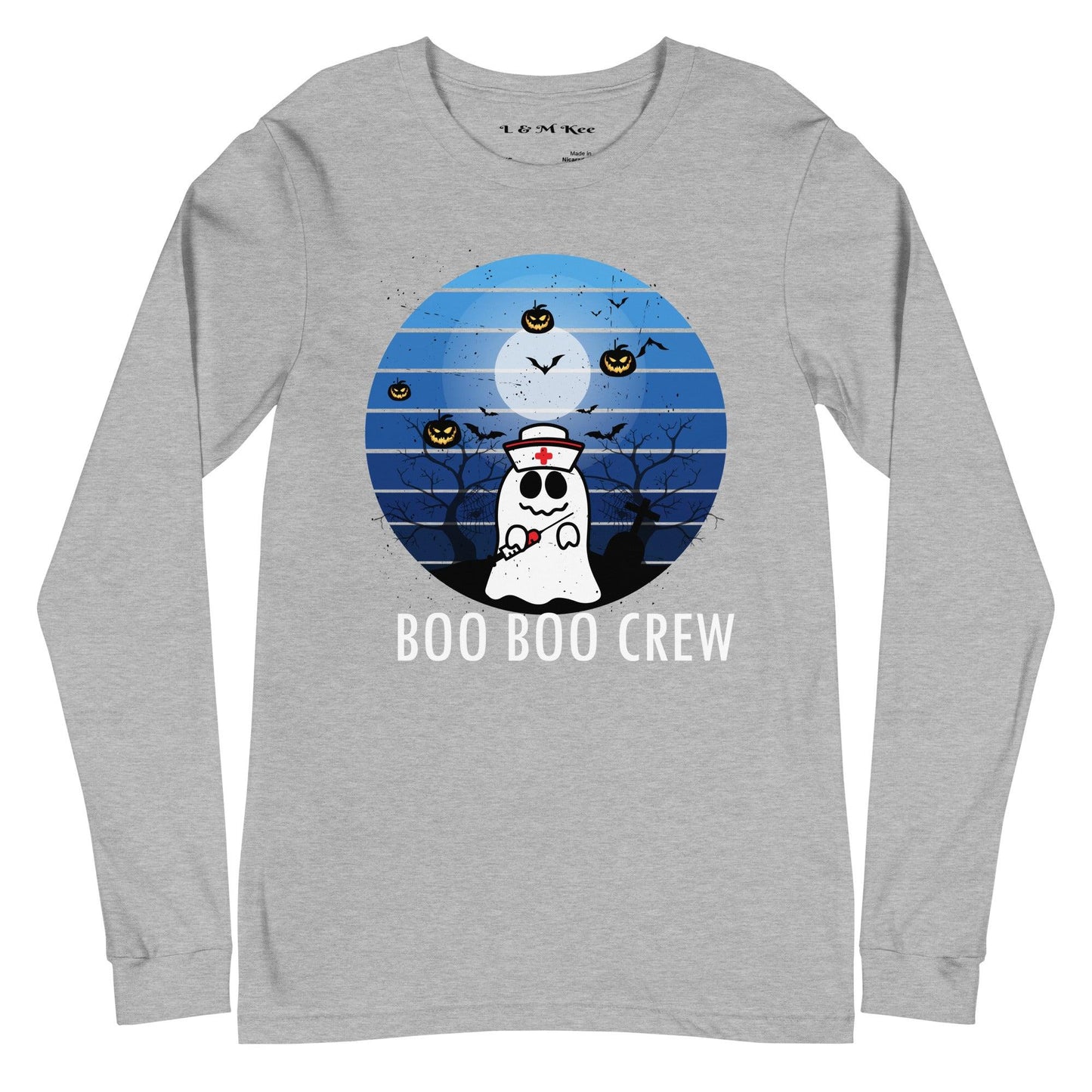 Boo Boo Crew Unisex Long Sleeve Tee - L & M Kee, LLC