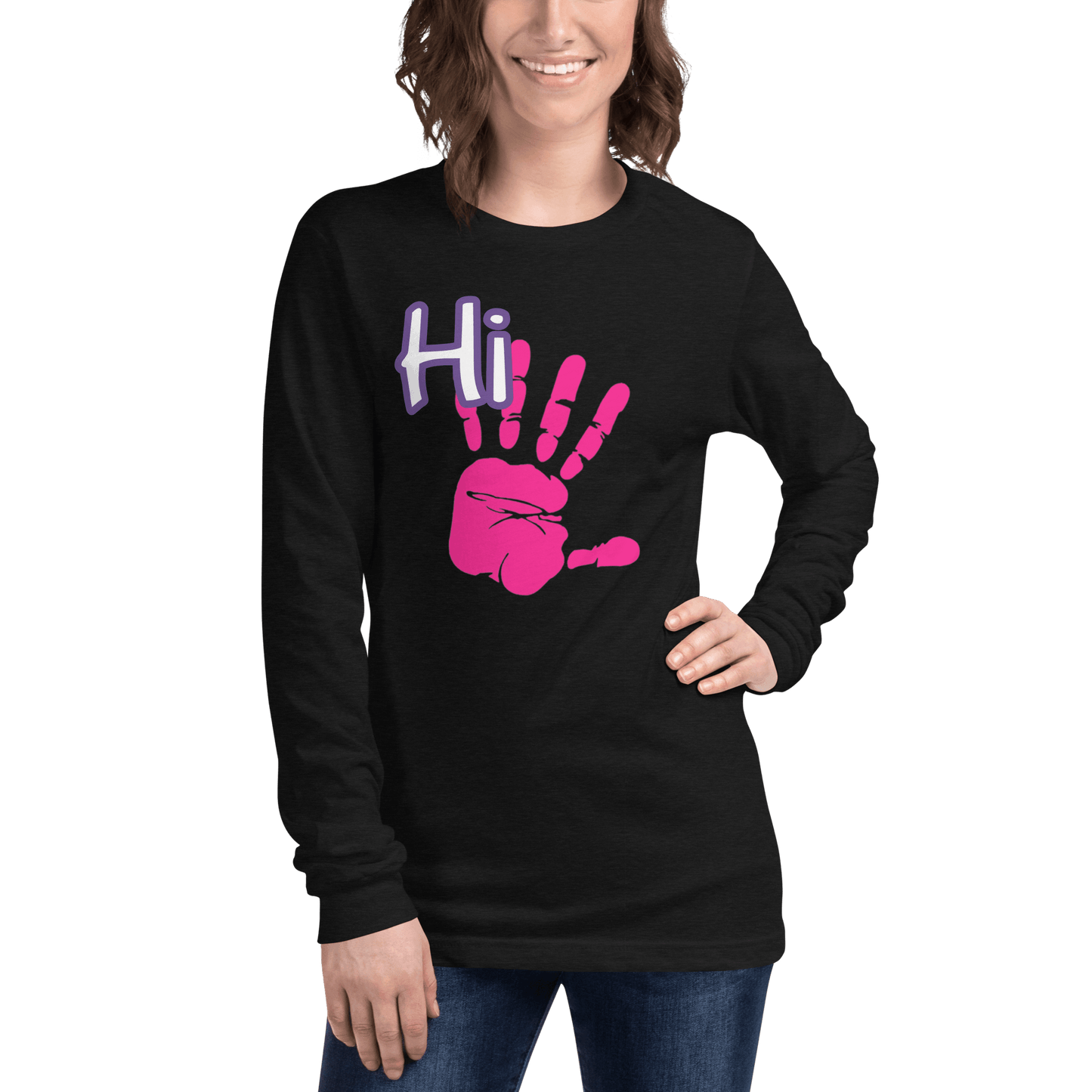 Hi Long Sleeve Tee - L & M Kee, LLC