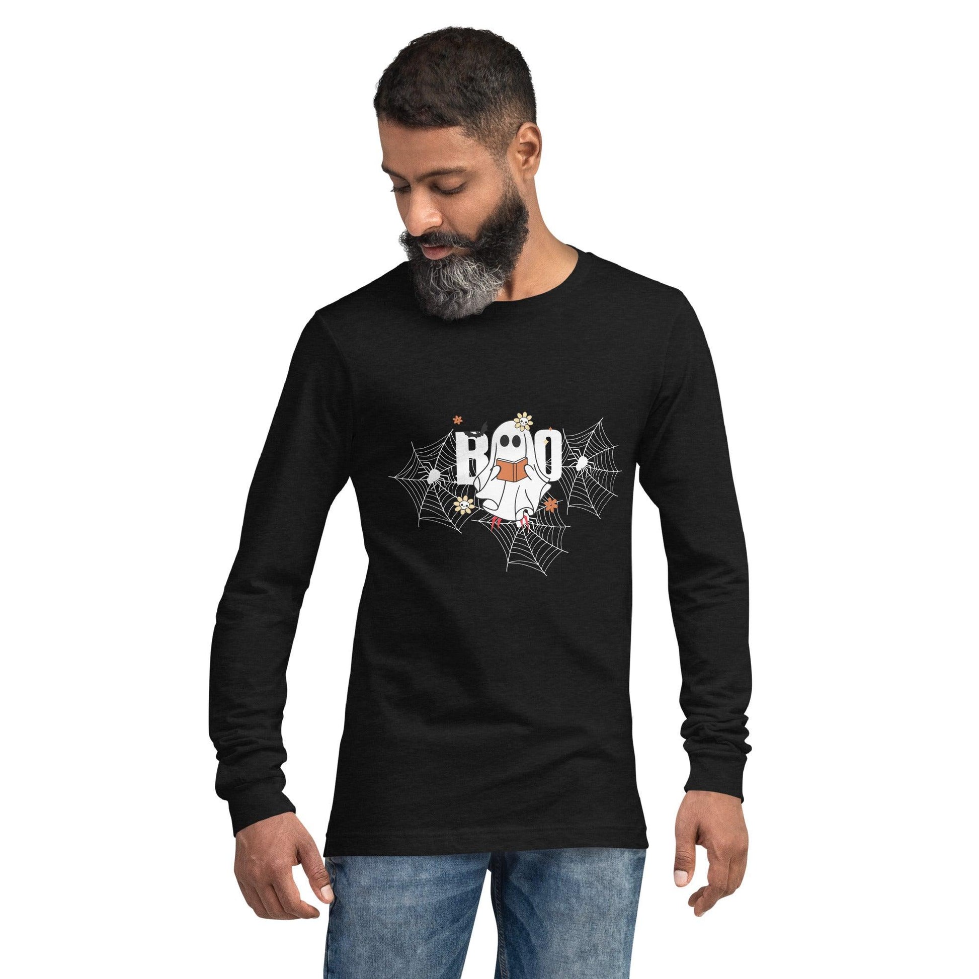 Boo Long Sleeve Tee - L & M Kee, LLC