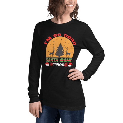 Santa Came Twice Long Sleeve Tee - L & M Kee, LLC