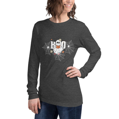 Boo Long Sleeve Tee - L & M Kee, LLC