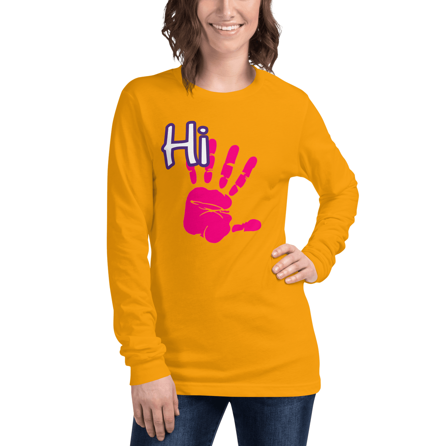 Hi Long Sleeve Tee - L & M Kee, LLC