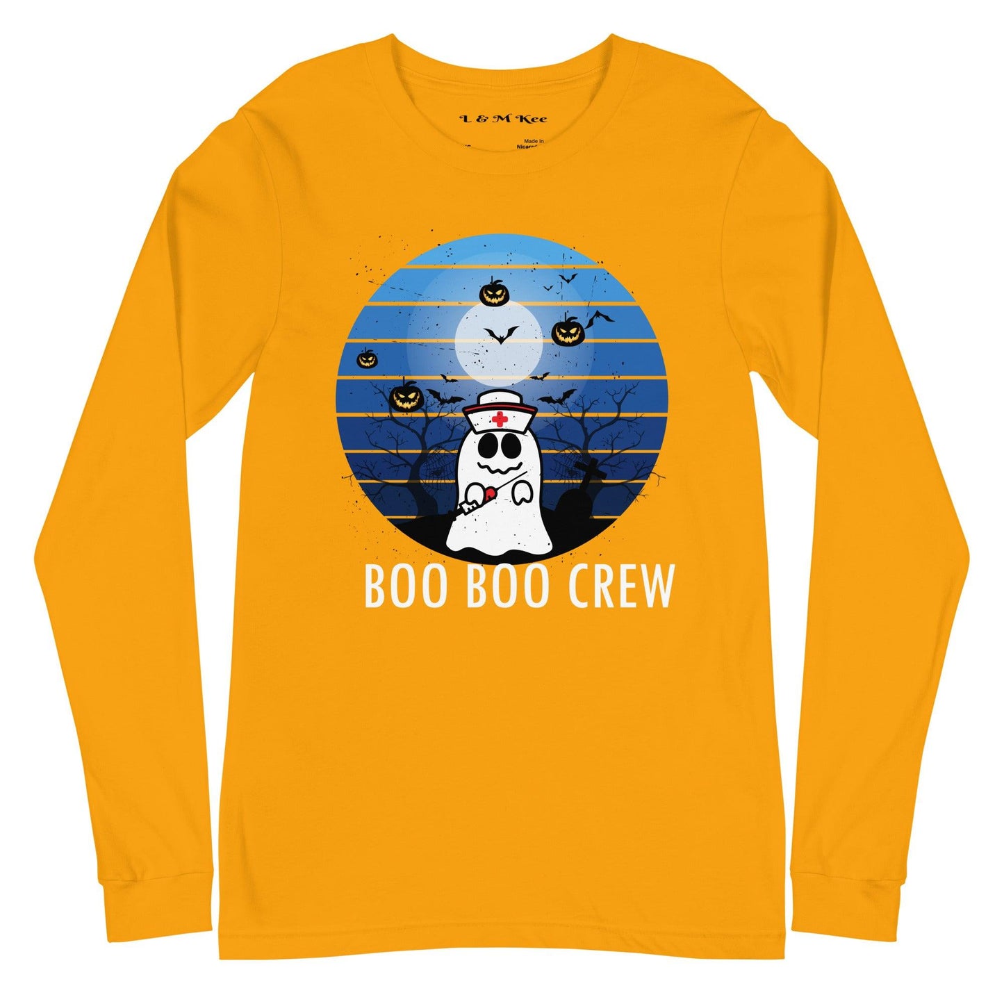 Boo Boo Crew Unisex Long Sleeve Tee - L & M Kee, LLC