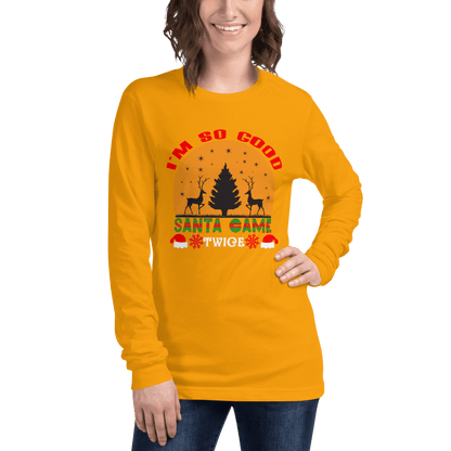 Santa Came Twice Long Sleeve Tee - L & M Kee, LLC