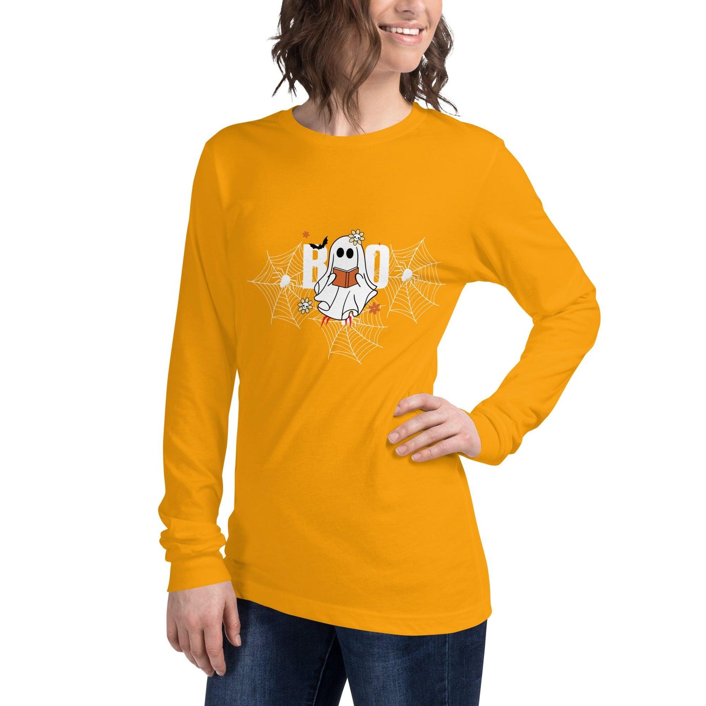 Boo Long Sleeve Tee - L & M Kee, LLC