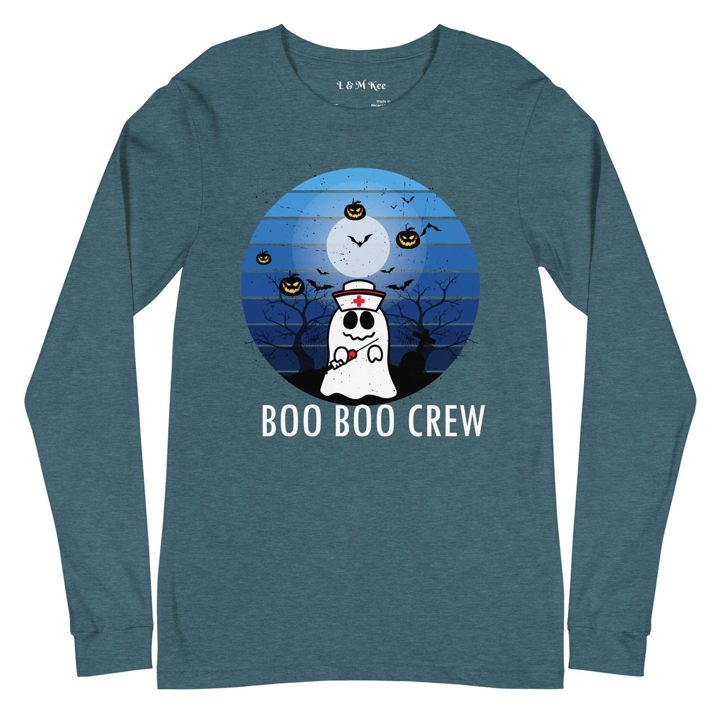 Boo Boo Crew Unisex Long Sleeve Tee - L & M Kee, LLC