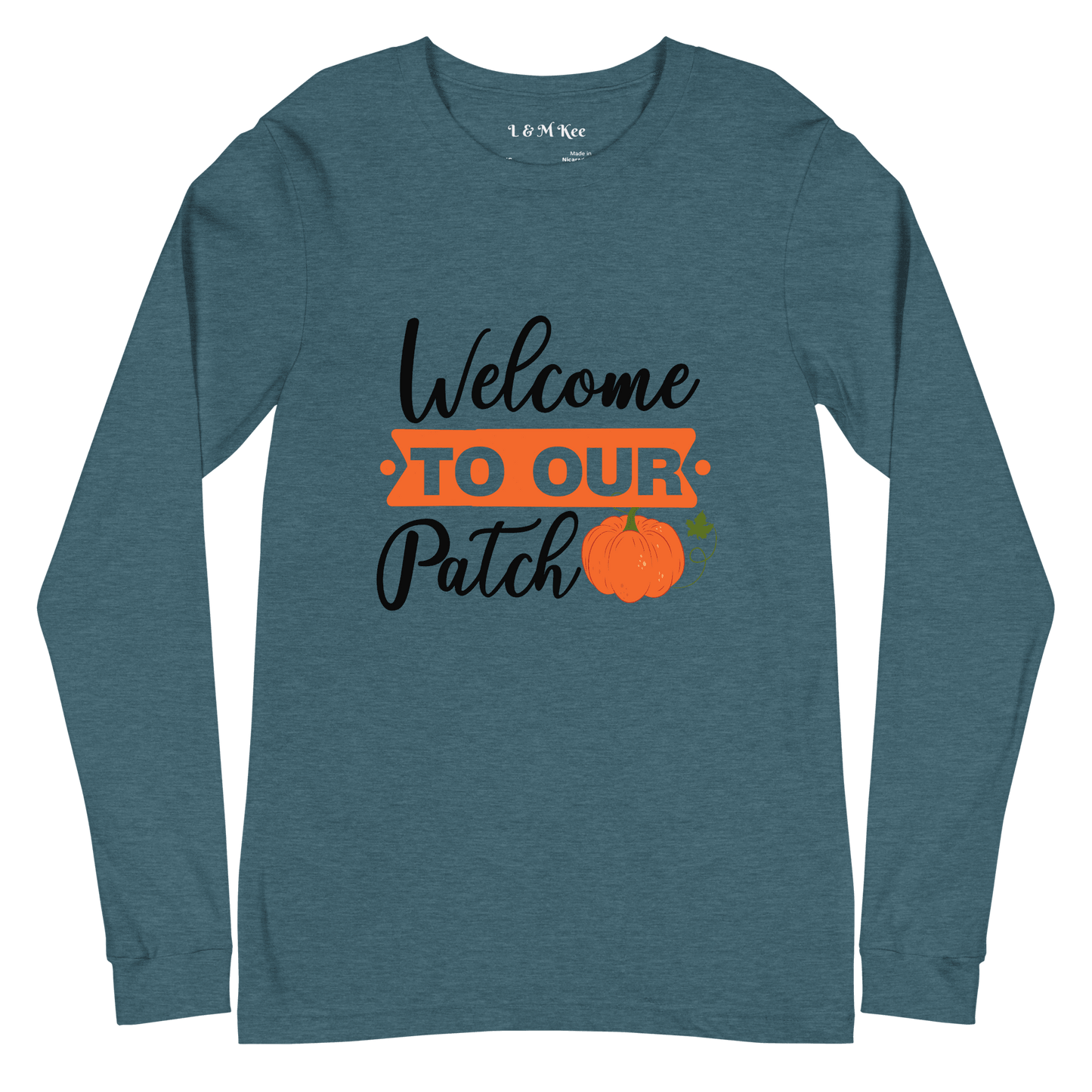 Welcome to our Patch Unisex Long Sleeve Tee