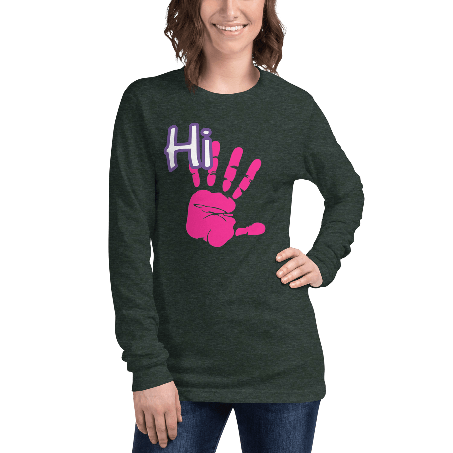 Hi Long Sleeve Tee - L & M Kee, LLC