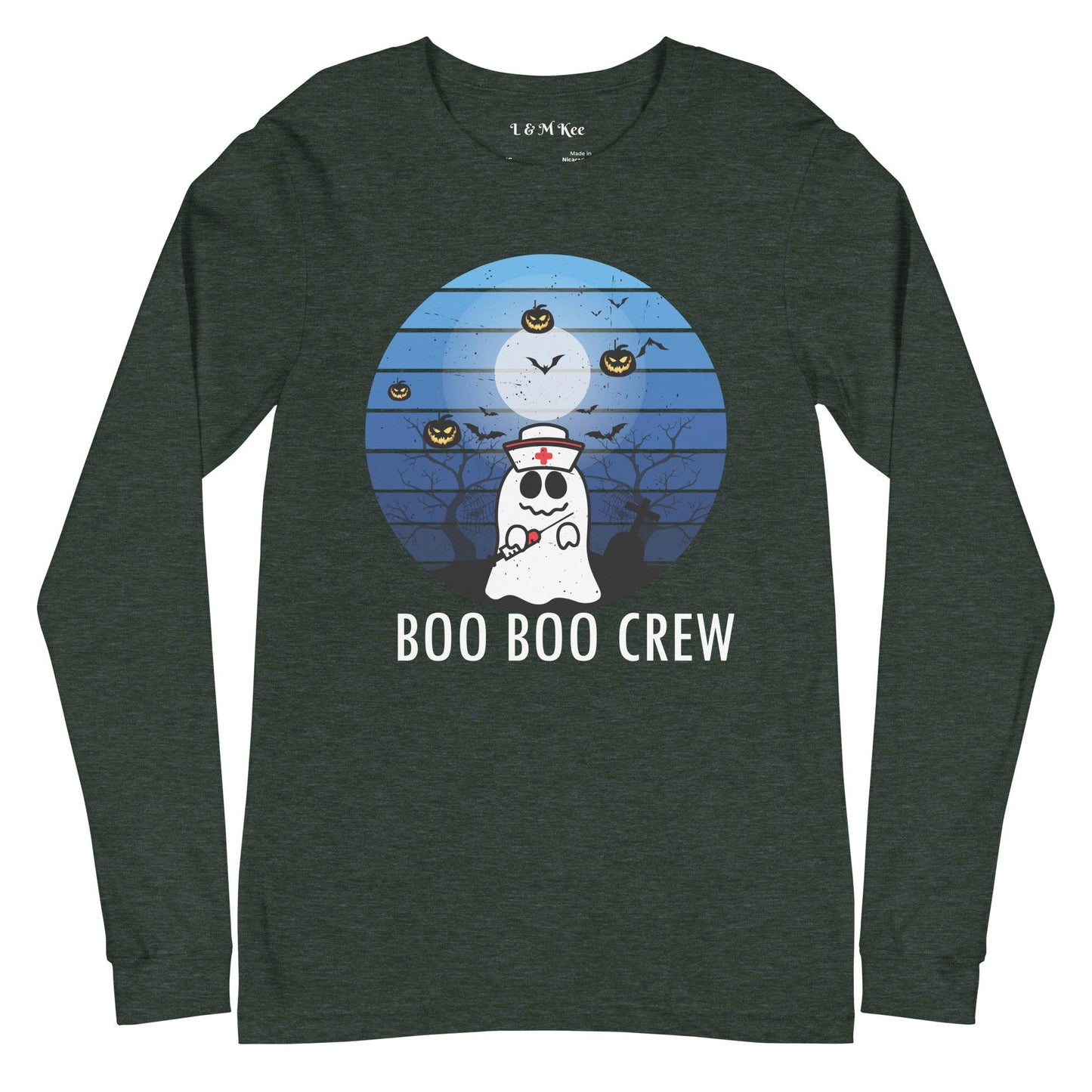 Boo Boo Crew Unisex Long Sleeve Tee - L & M Kee, LLC