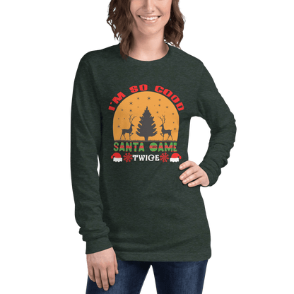 Santa Came Twice Long Sleeve Tee - L & M Kee, LLC