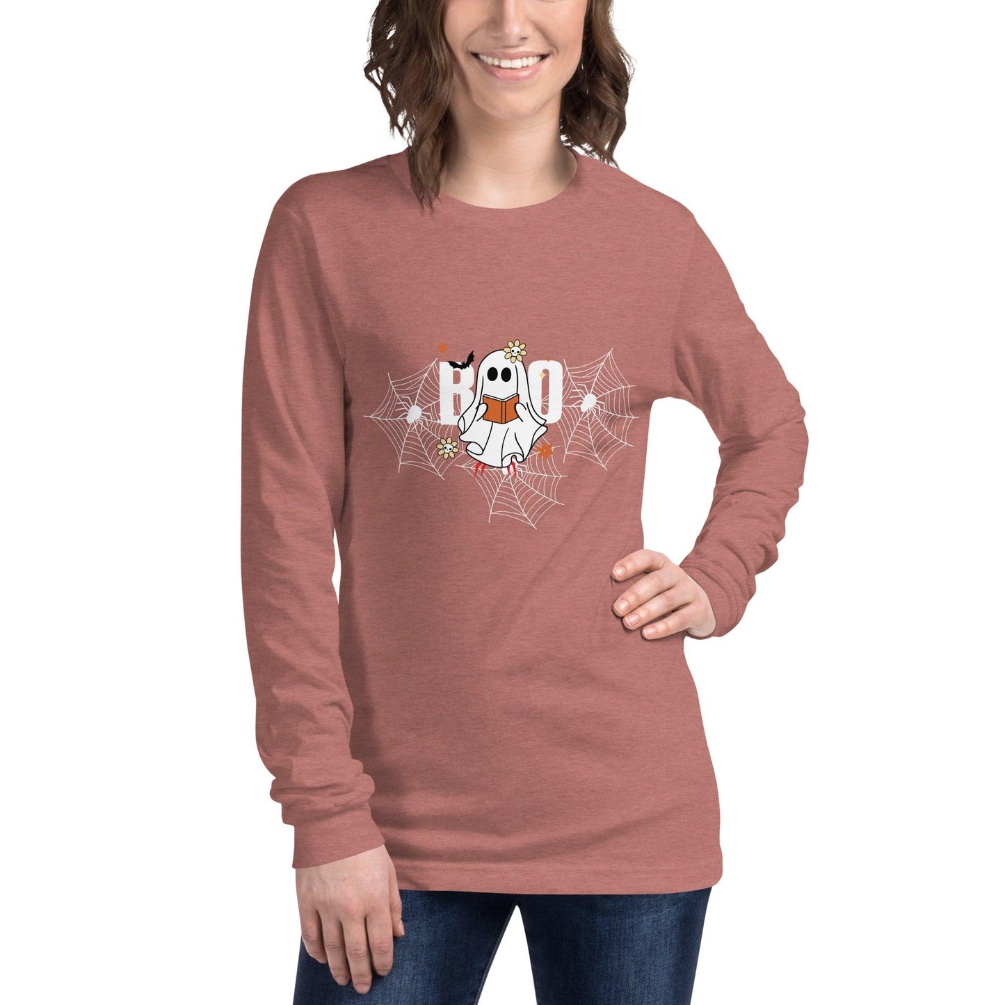 Boo Long Sleeve Tee - L & M Kee, LLC