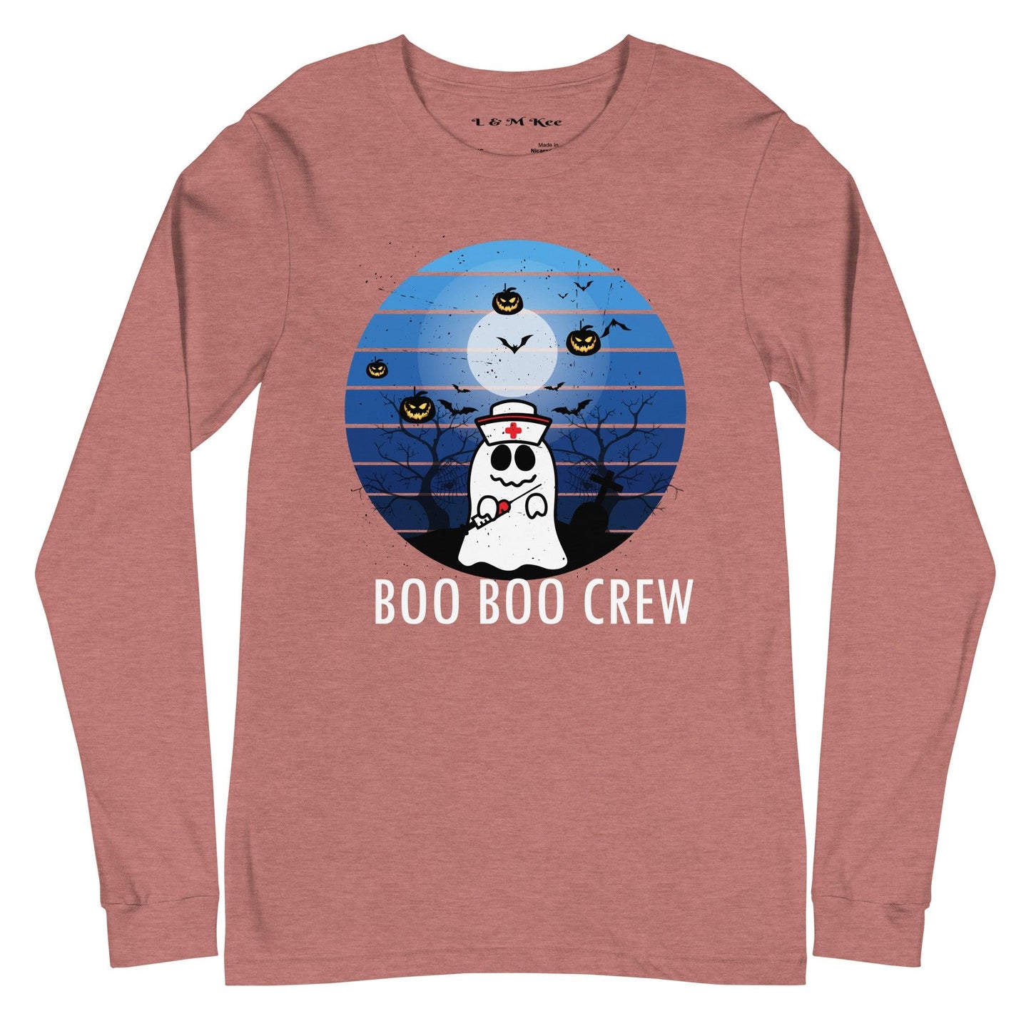 Boo Boo Crew Unisex Long Sleeve Tee - L & M Kee, LLC