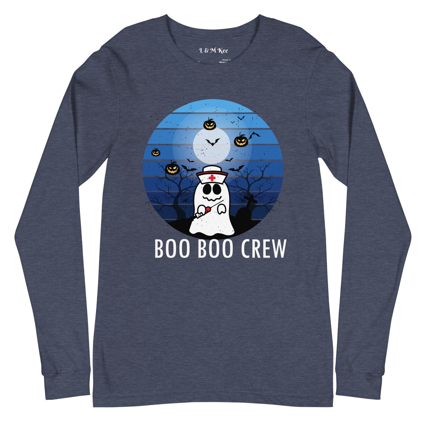 Boo Boo Crew Unisex Long Sleeve Tee - L & M Kee, LLC