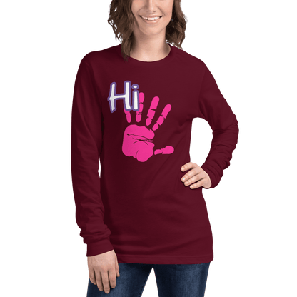 Hi Long Sleeve Tee - L & M Kee, LLC