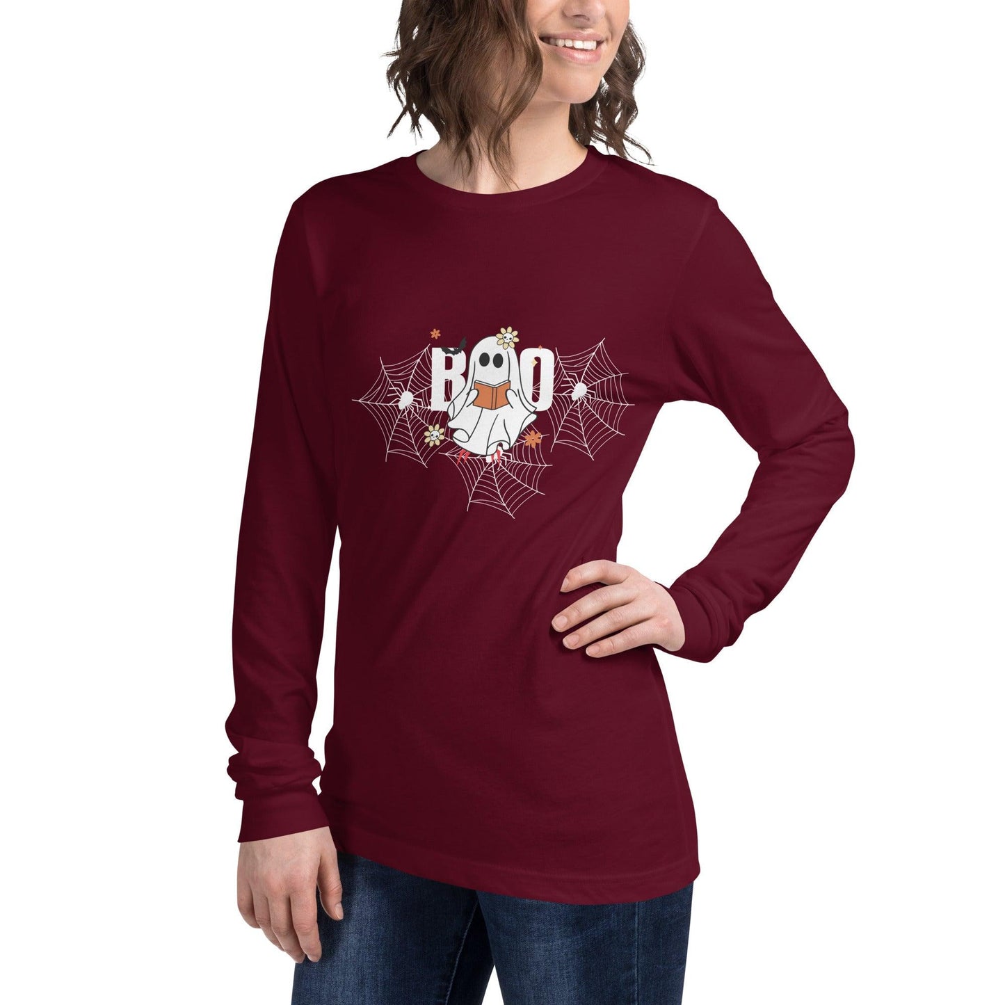 Boo Long Sleeve Tee - L & M Kee, LLC