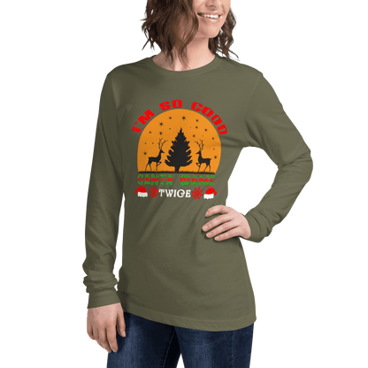 Santa Came Twice Long Sleeve Tee - L & M Kee, LLC