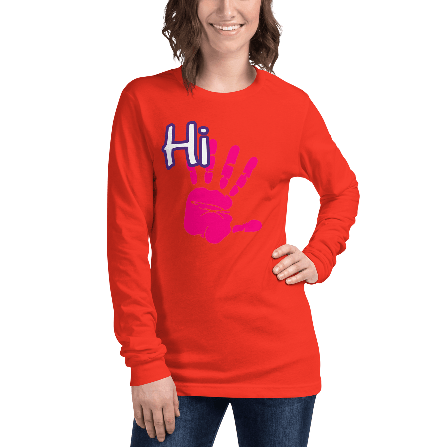 Hi Long Sleeve Tee - L & M Kee, LLC