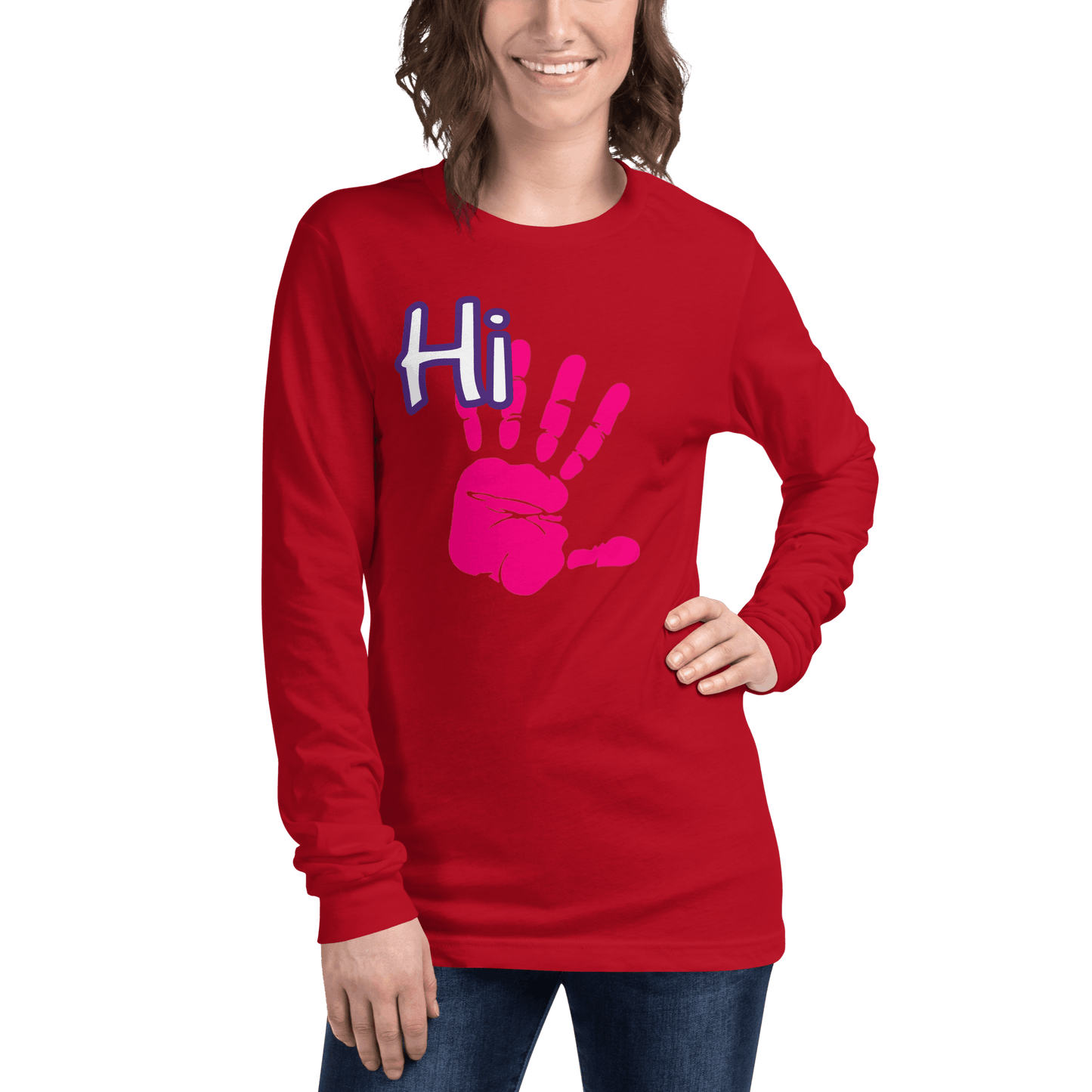 Hi Long Sleeve Tee - L & M Kee, LLC