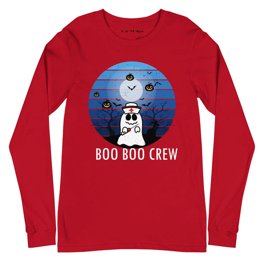 Boo Boo Crew Unisex Long Sleeve Tee - L & M Kee, LLC