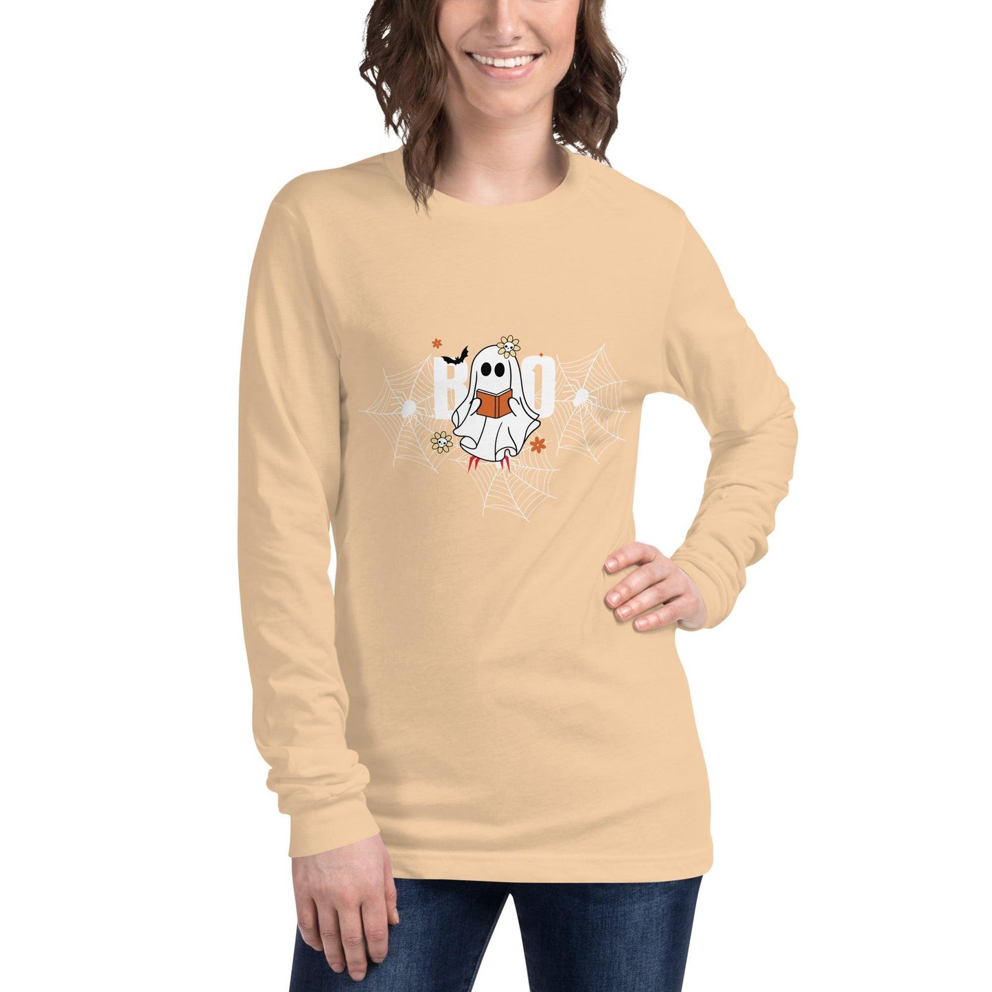 Boo Long Sleeve Tee - L & M Kee, LLC