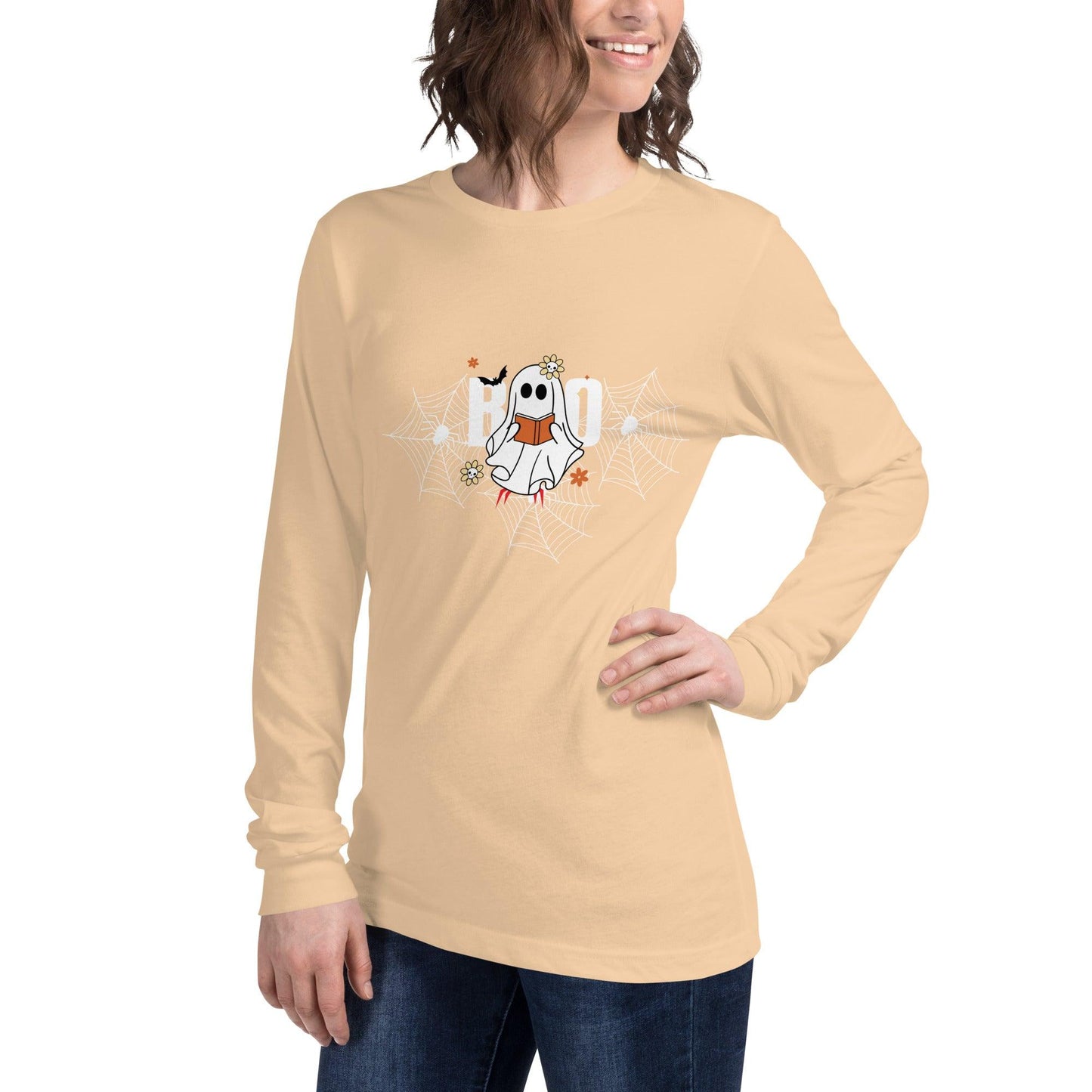 Boo Long Sleeve Tee - L & M Kee, LLC